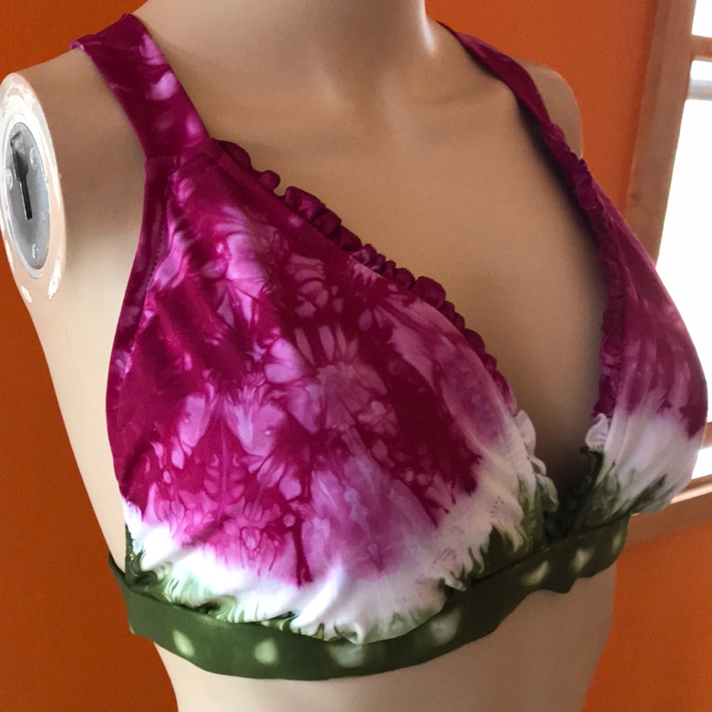 Nwt72 Lucky Brand Bikini Top Dd Cup